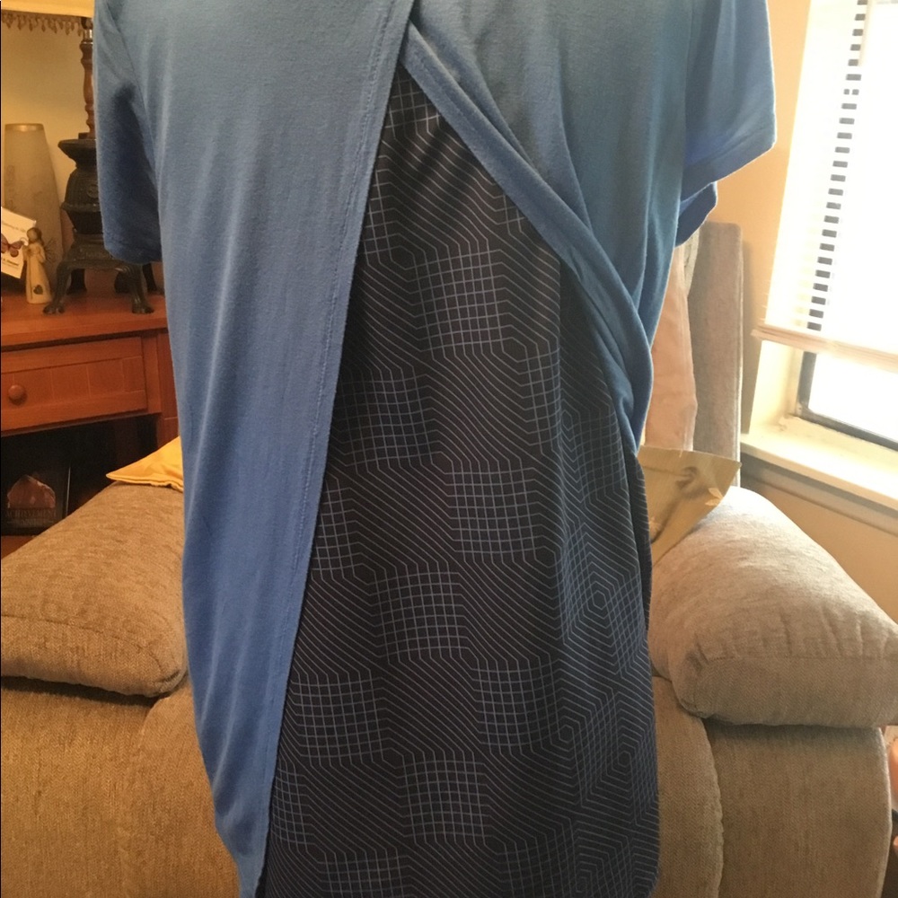 Top with silk undershirt - Picture 4 of 4